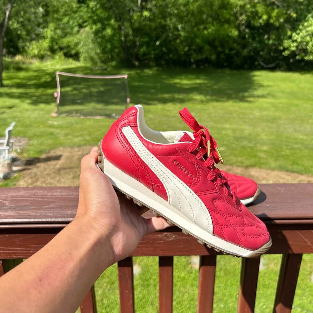PUMA Fenty x Avanti L Club Red Women Size 7 Stylish Fancy Comfortable Sneaker